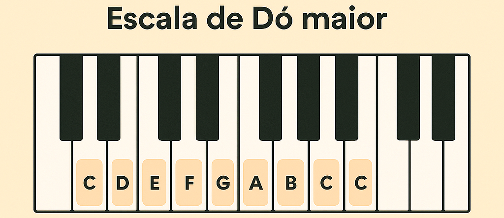 Escala de Dó maior
