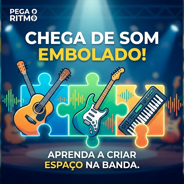 Sua Banda Soa Embolada? 5 Segredos de Percepção para Limpar o Som e Tocar bem